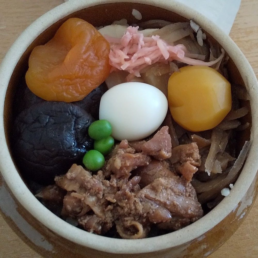 おぎのやさんの釜めしです。