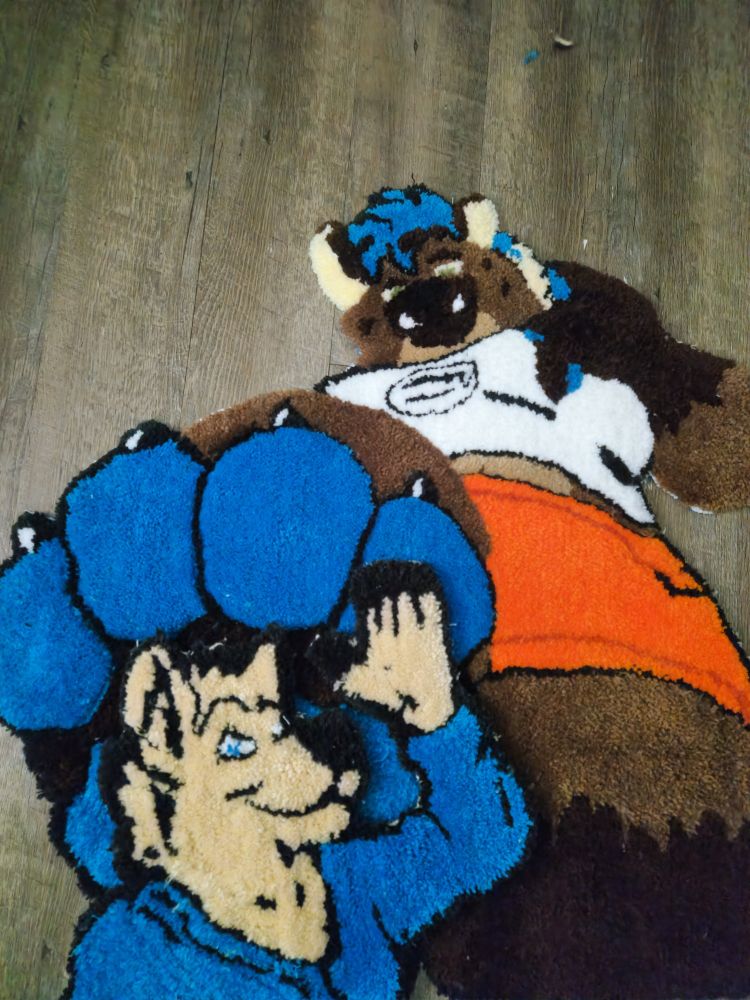 A poor unsuspecting fool (me) failing to notice a looming gnoll paw behind him.