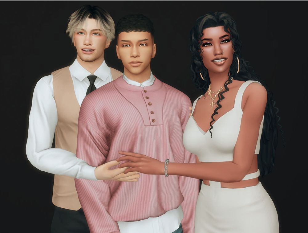 Dylan and his parents, Xavier and Star! 