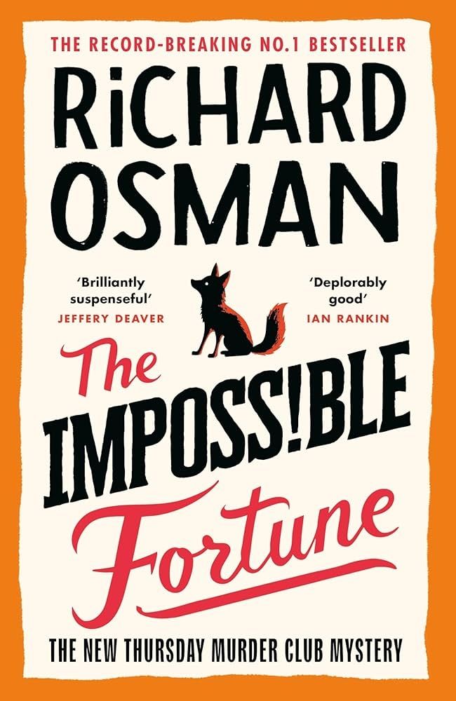 cover for The Impossible Fortune, by Richard Osman