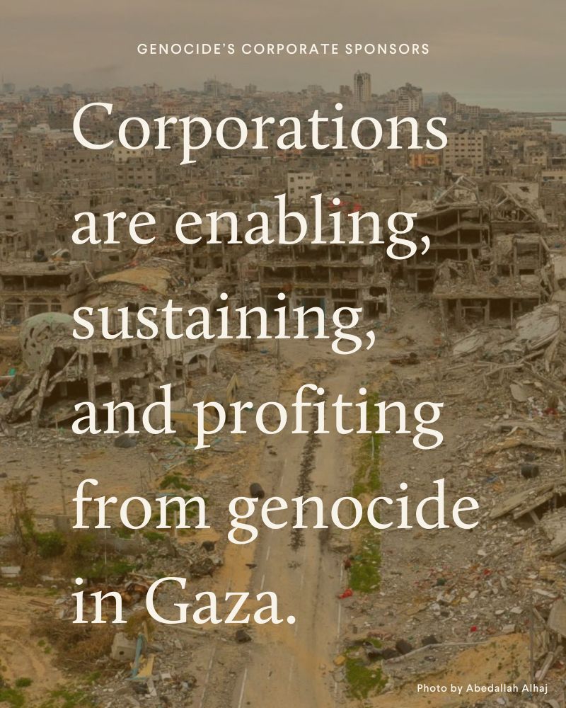 Episode 31 of Art of Citizenry Podcast dives into the corporations underpinning and profiting from genocide in Gaza