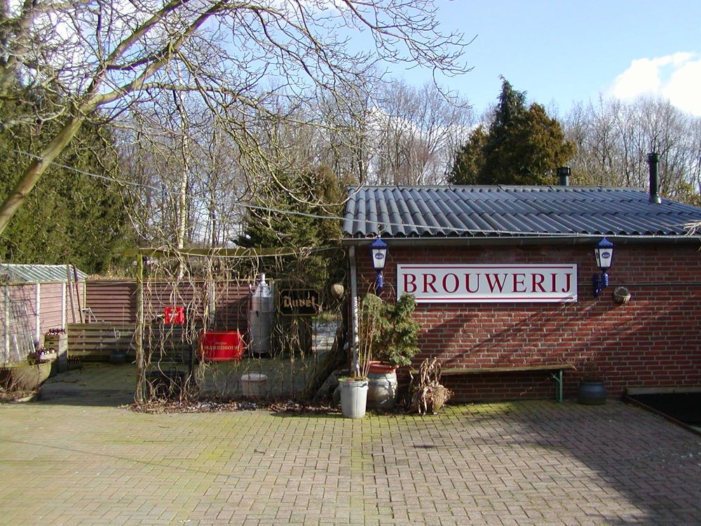 Brewery in a shed