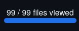 Github pr 99/99 files viewed