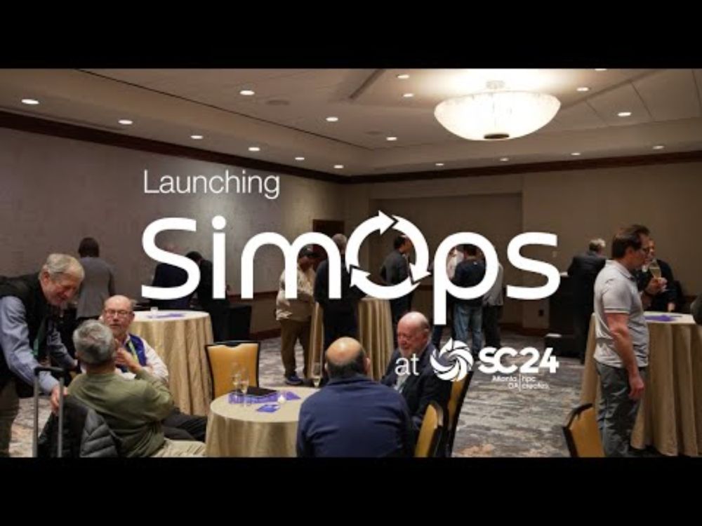 SimOps Inauguration at SC24 - ADDISON SNELL Welcome Address