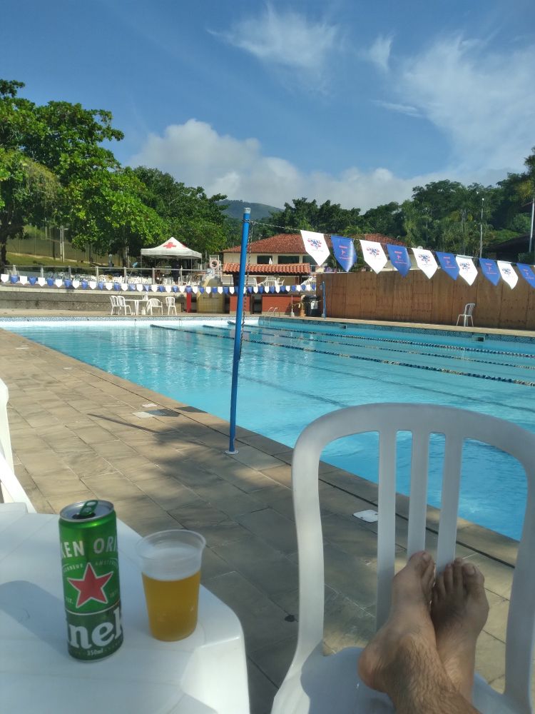 Um abril de férias.