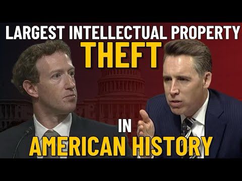 Hawley Exposes AI Cover-Up: Meta Trained on Stolen Work!