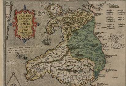 Historical map of Welsh fisheries