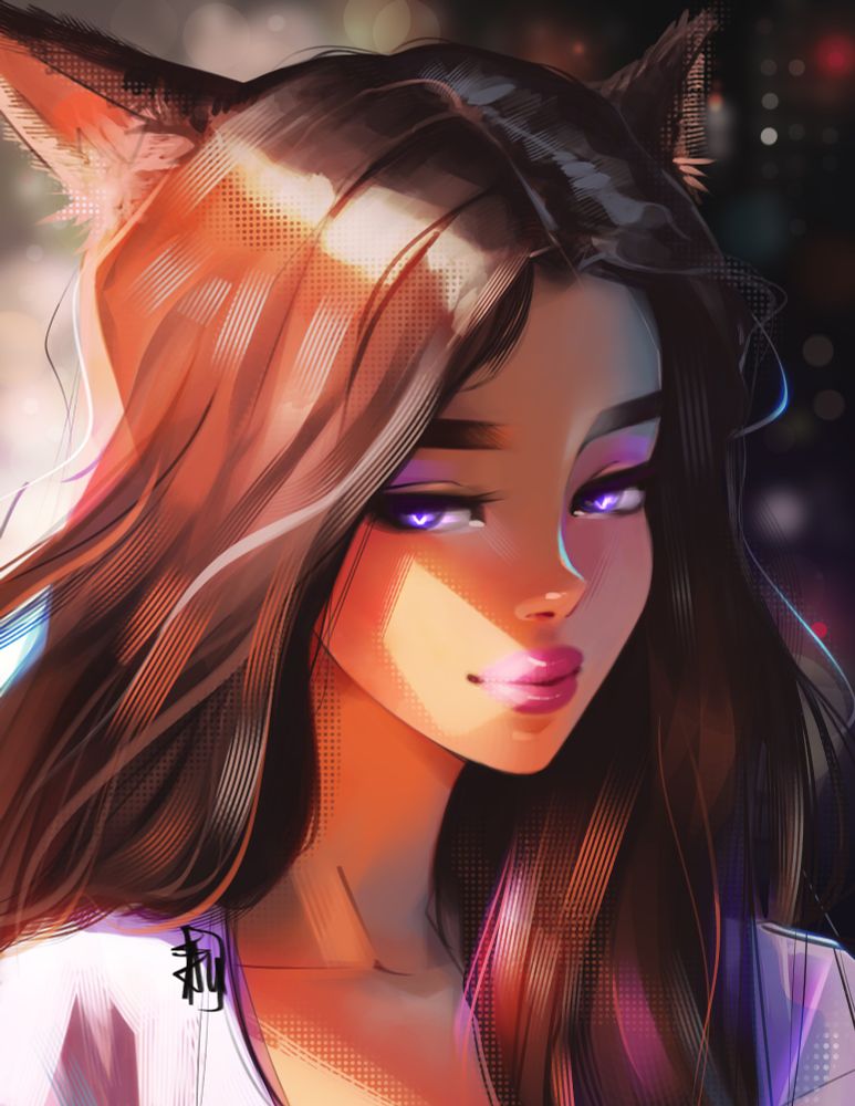 Fan portrait of Elana Astaria of Zalera within FFXIV. Final Fantasy XIV © SQUARE ENIX CO., LTD. All rights reserved.