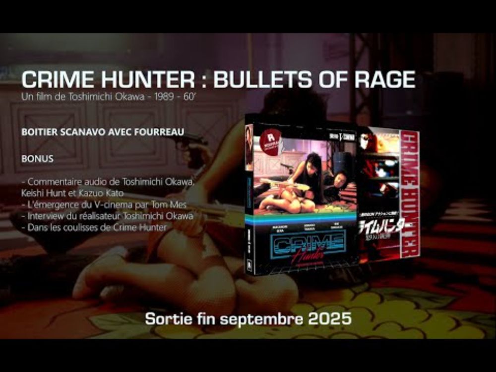 CRIME HUNTER : BULLETS OF RAGE - Bande annonce - Roboto Films