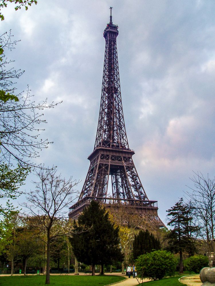 Foto de la torre Eiffel.