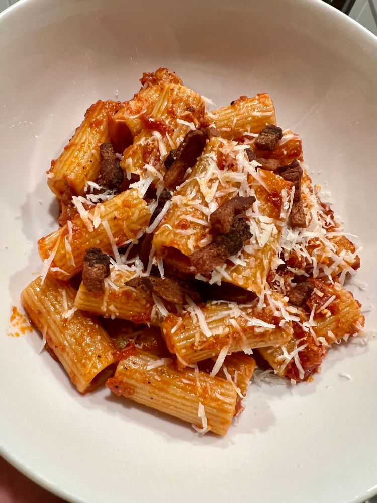 Rigatoni all’Amatriciana 