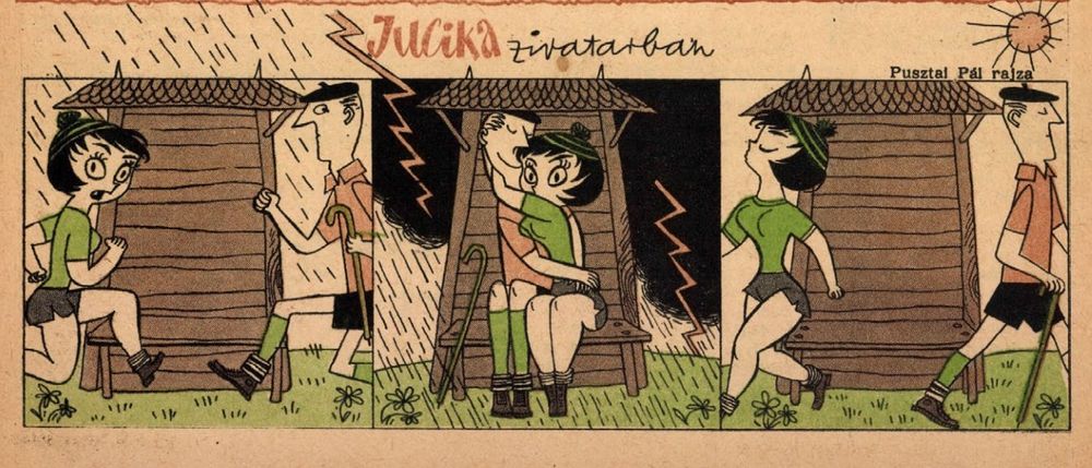 "Jucika in a Thunderstorm"