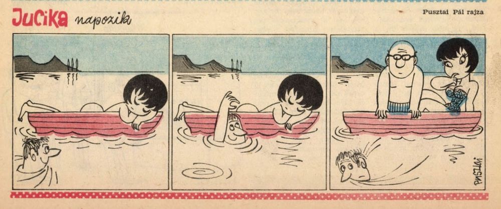 "Jucika is sunbathing"