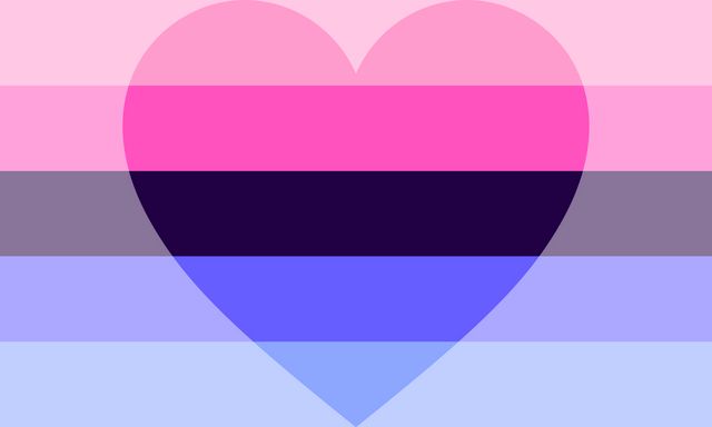 omniromantic pride flag