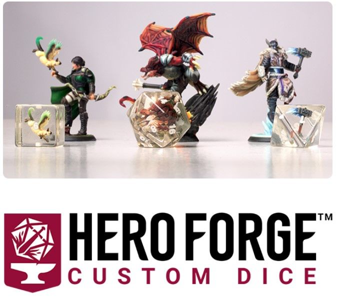 Hero Forge custom dice