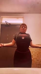 Throwback meme to the golden age of the internet when a shapely young woman in a straight cut black Pizza Hut apron hanging loosely over her neck stunned the males of the internet by tying the apron tightly behind her a'al corset style and revealing that she actually had great curves and wasn't actually shaped like an apron.