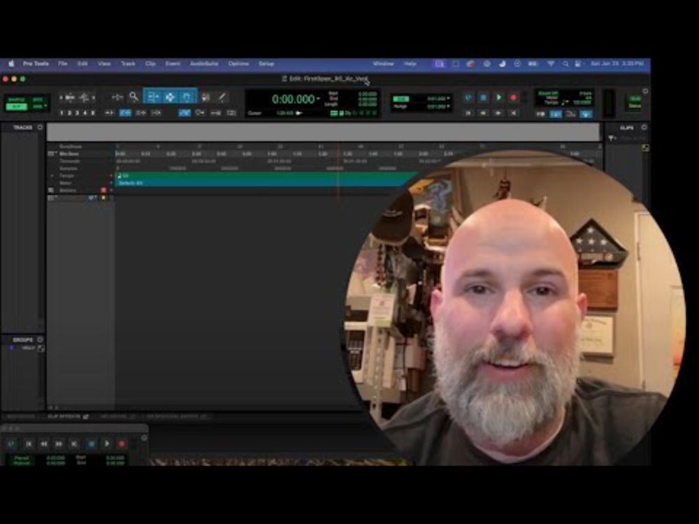 Pro Tools Introduction Class - The Basics of the Interface
