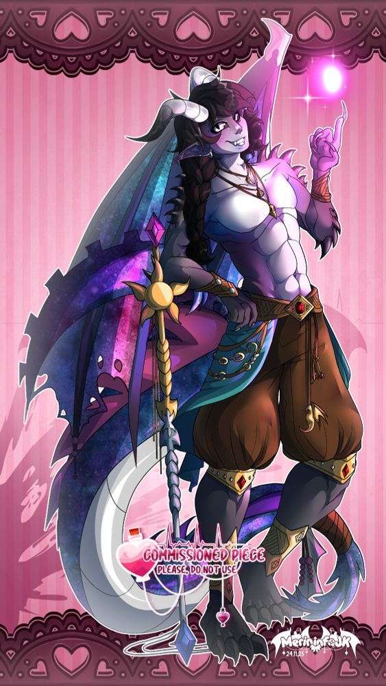 Finished commission ordered via Telegram!! ~