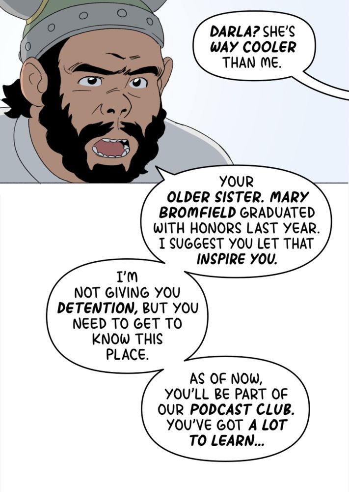 Principal Kull drawn in a Rebecca Sugar-ish fashion by the deft Giopota. Really agile and warm line work. #DC #Comics