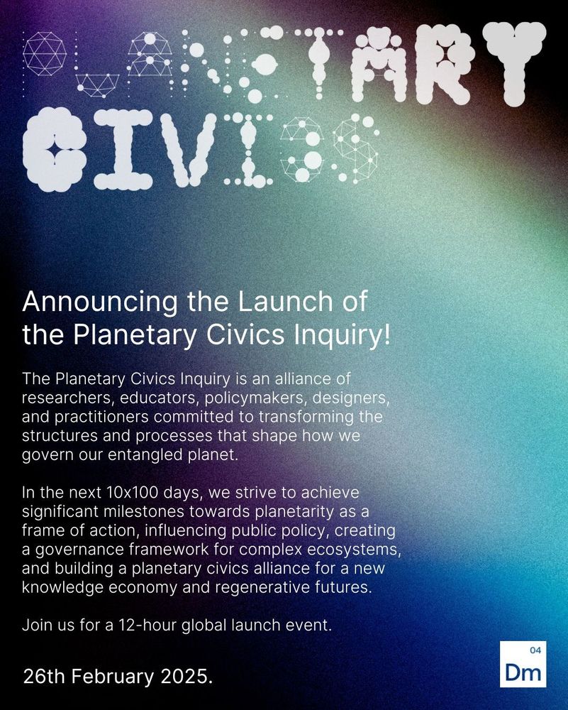 Poster for launch with similar text on the post