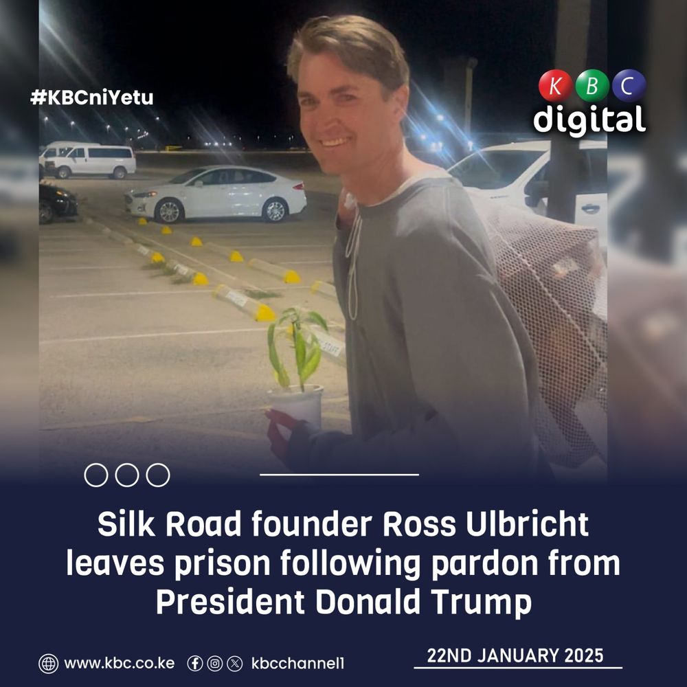 Silk Road founder Ross Ulbricht leaves prison following pardon from President Donald Trump.

Date: 22nd January, 2025.