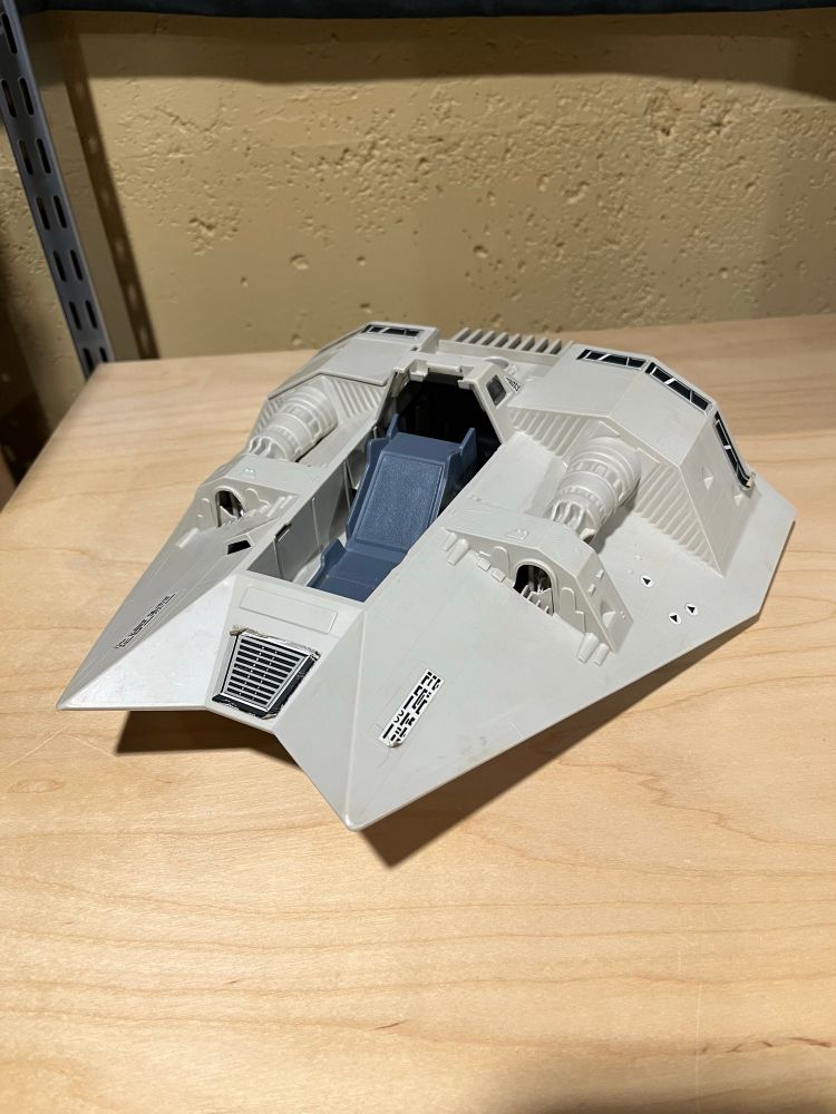 Loose incomplete 1989 Kenner Snowspeeder