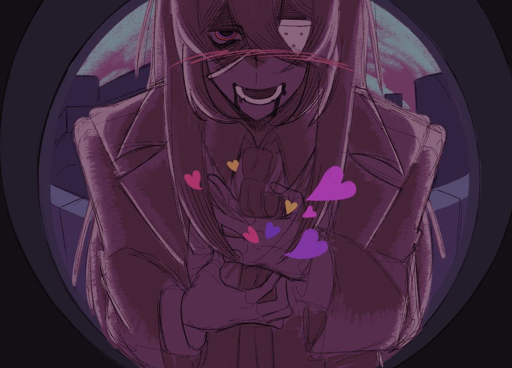 A redraw of DECO*27's 'Monitoring' MV with Sukone Tei.