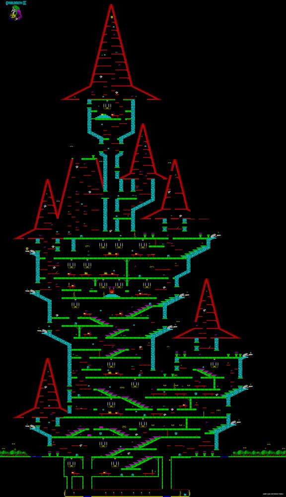 Cauldron II map. 
