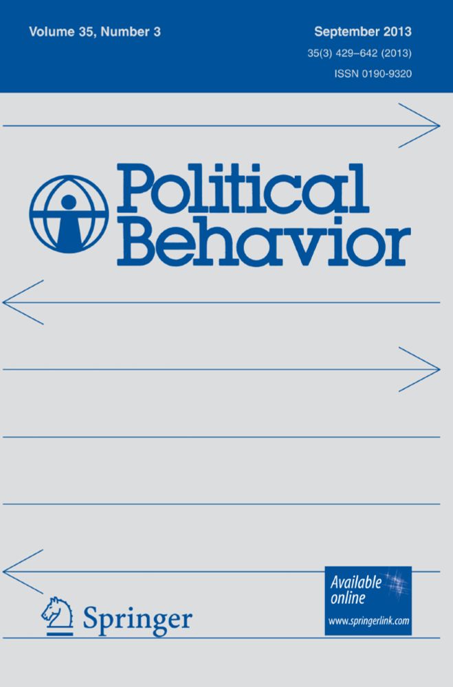 Authoritarianism, Political Attitudes, and Vote Choice: A Longitudinal Analysis of the British Electorate - Political Behavior