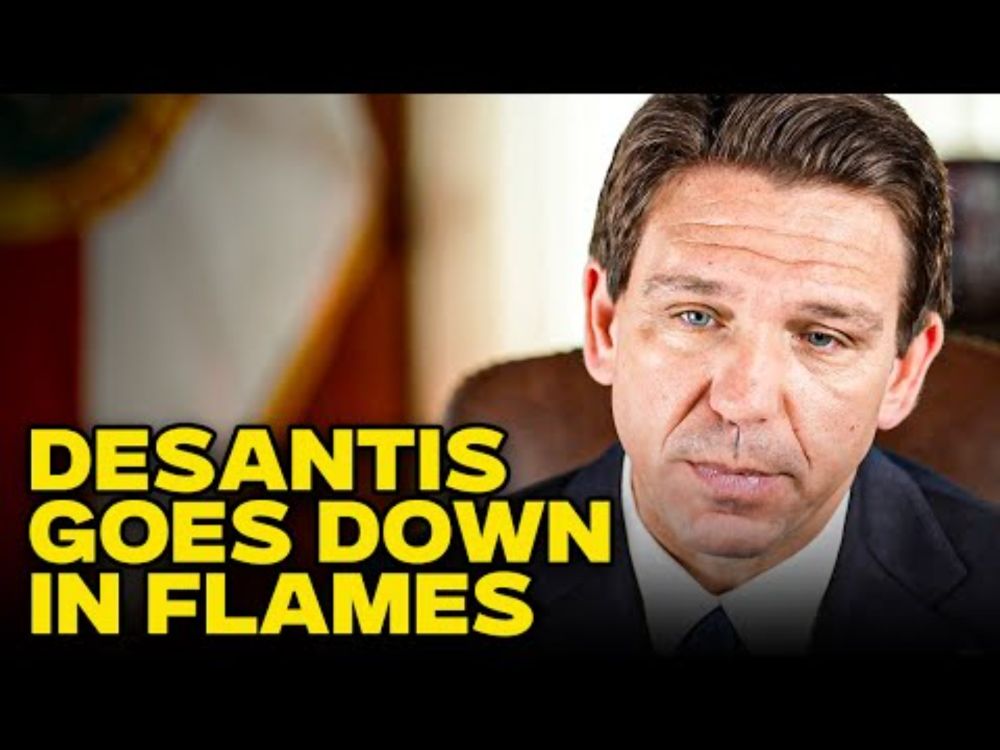Ron DeSantis Goes Down IN FLAMES