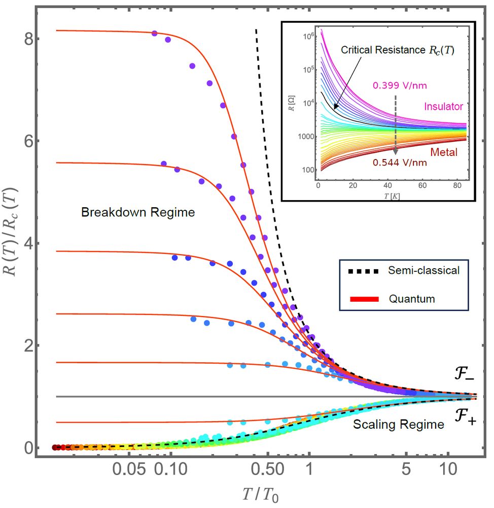 Lifshitz metal-insulator transition in a moiré bilayer as seen in the scaled resistance R(T)