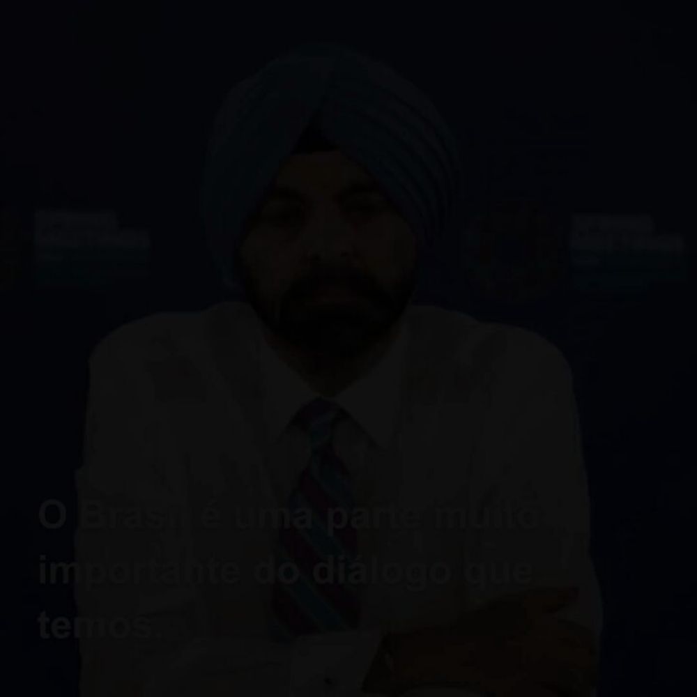 Banco Mundial Brasil on X: "Ajay Banga, presidente do Banco Mundial, destaca o papel do Brasil no @g20org: “Neste ano de presidência, o país tem como foco o combate à pobreza e à fome. O governo brasileiro tem a ambição de usar o crescimento verde como forma de mudar o rumo”. #AçãoClimática #BrasilVerde https://t.co/9vYCbVFR7d" / X