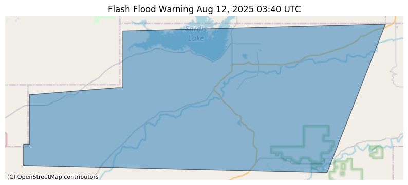 Flash Flood Warning issued August 11 at 10:40PM CDT until August 12 at 1:45AM CDT by NWS Tulsa OK