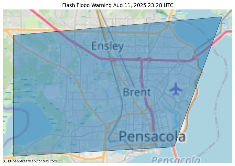 Flash Flood Warning issued August 11 at 6:28PM CDT until August 11 at 9:30PM CDT by NWS Mobile AL
