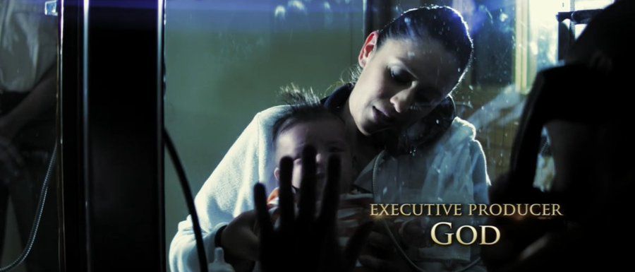 Credit sequence shows on screen "Executive Producer: God"