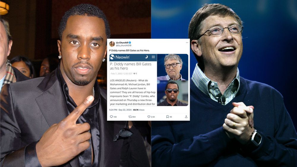 Diddy Once Described Bill Gates as His Hero?