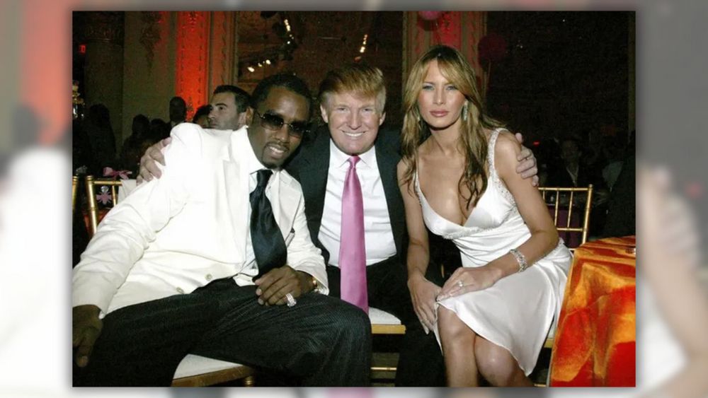 Photo Authentically Shows Diddy, Trump and Melania?