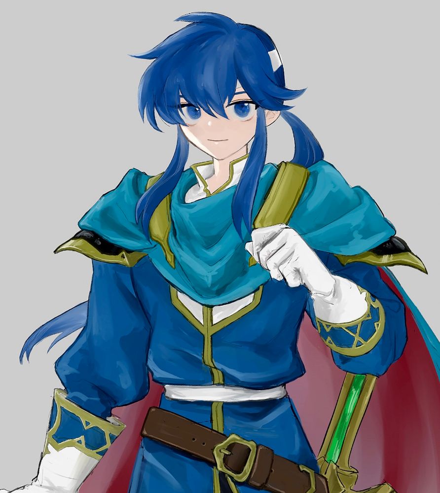 ファイアーエムブレム 聖戦の系譜から、セリスの絵