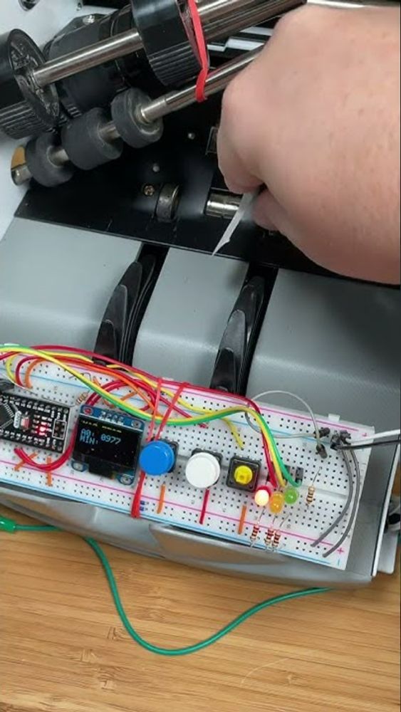 Hacking a Money Counter Part 4  #money #currency #arduino