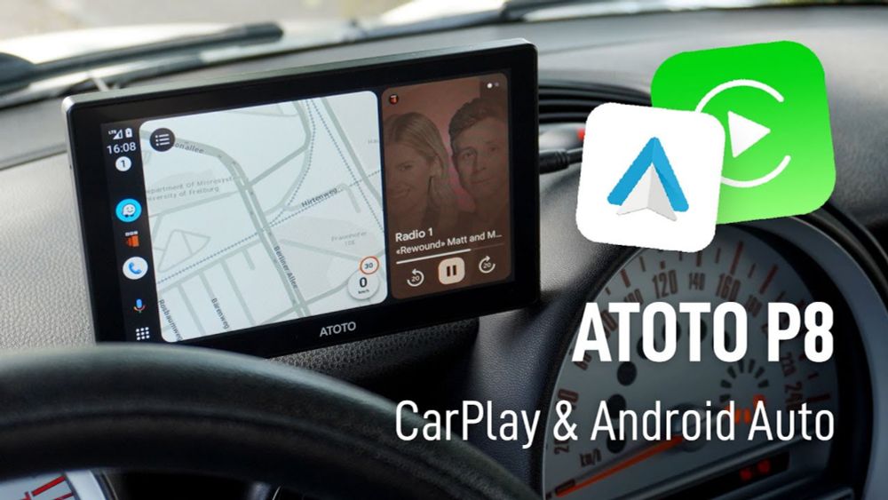 ATOTO P8 Review — Add CarPlay & Android Auto to your car with this on-dash navigation device!