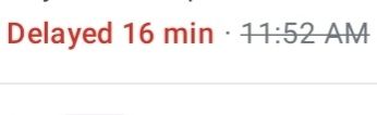 Bus delayed 16 minutes. Again. 
