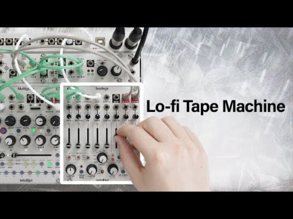 Intellijel Sealegs as a Lo-fi Tape Effect
