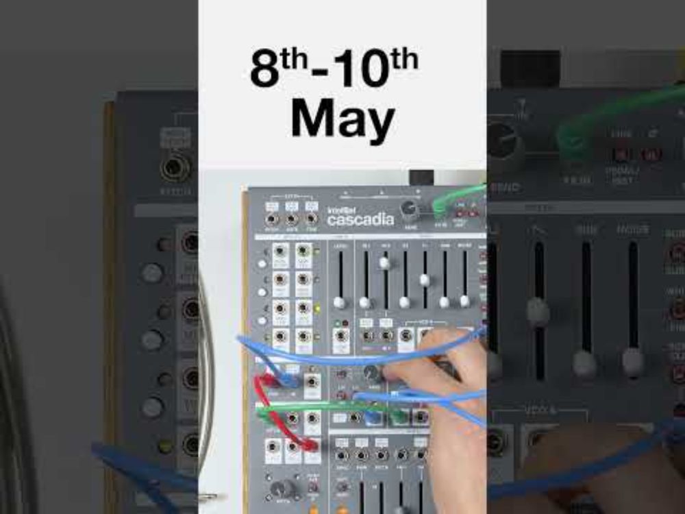 See you at Superbooth! Booth W230 8-10th May #intellijel #superbooth
