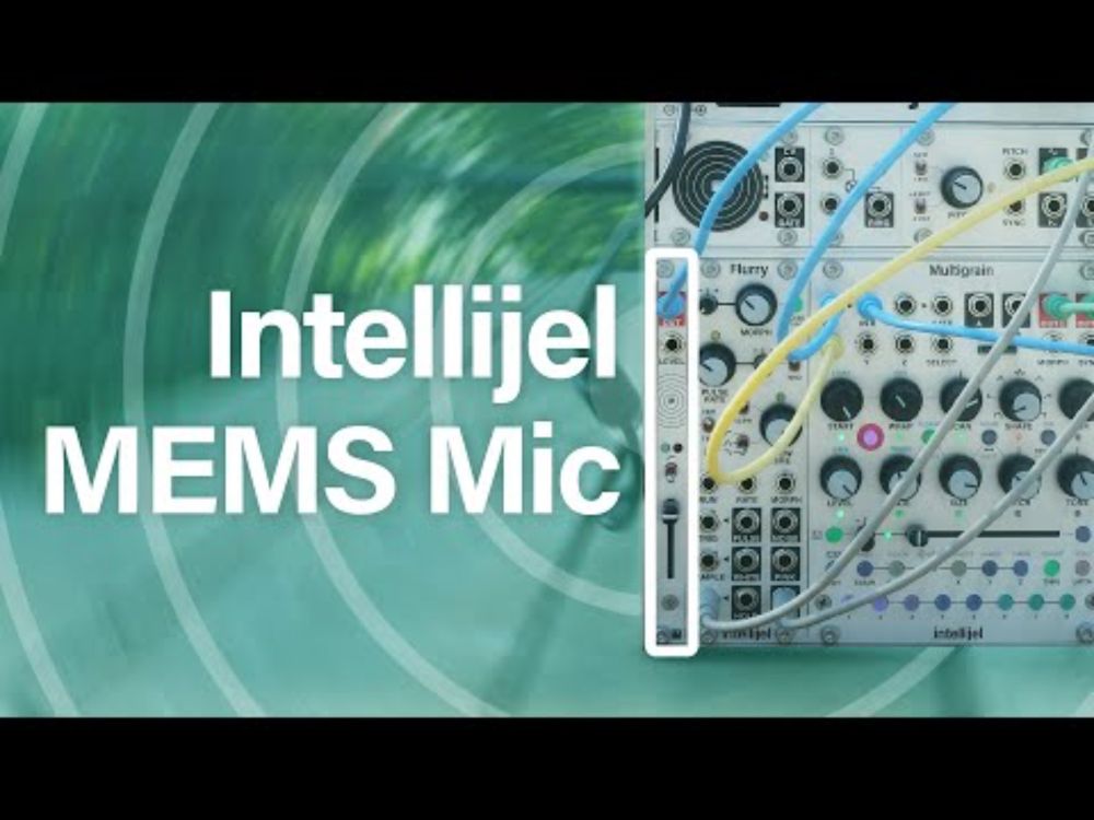 Intellijel MEMS Mic: 2HP Microphone Module