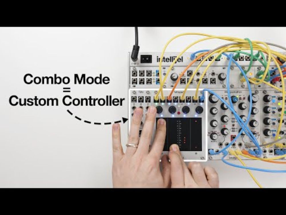 Intellijel Tête + Tetrapad: Combo Mode Functions