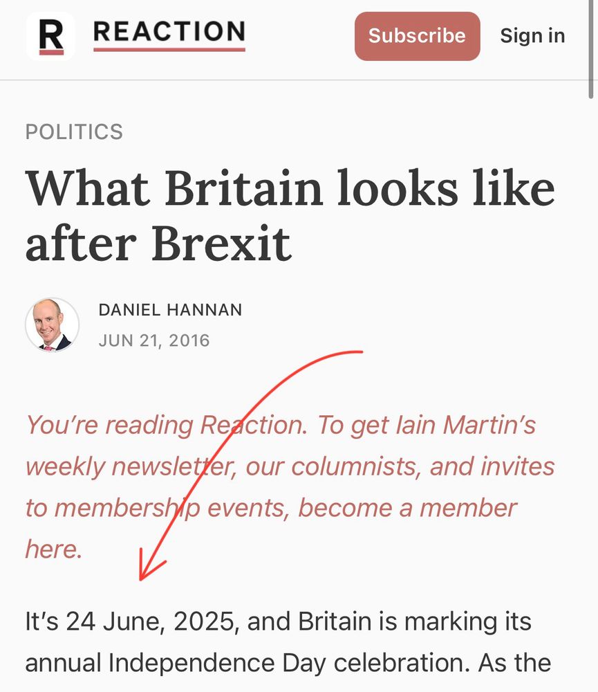 "What Britain looks like after Brexit"

A piece by Daniel Hannan which is the least accurate thing anyone has ever written about Brexit. (This was the title graphic to it.)