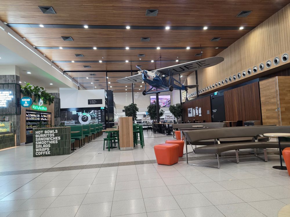 Launceston Tasmania airport an absolute ghost town  around 2pm in the afternoon with no flights leaving or arriving