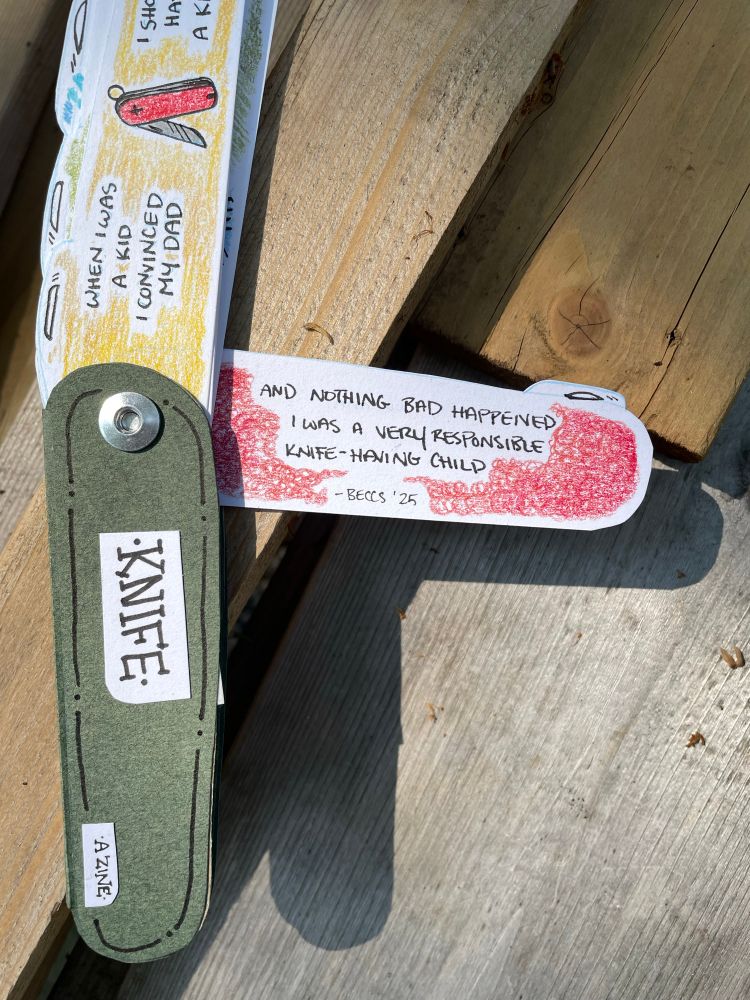 and nothing bad happened i was a very responsible knife-having child 