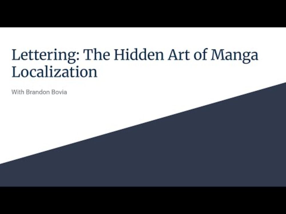 Lettering: The Hidden Art of Manga Localization - GPL Anime Con 2025