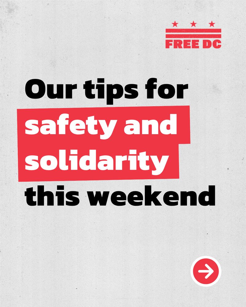 Our tips for safety and solidarity this weekend